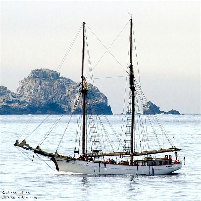 hoppet (Sailing vessel) - IMO , MMSI 276003380, Call Sign ES2980 under the flag of Estonia