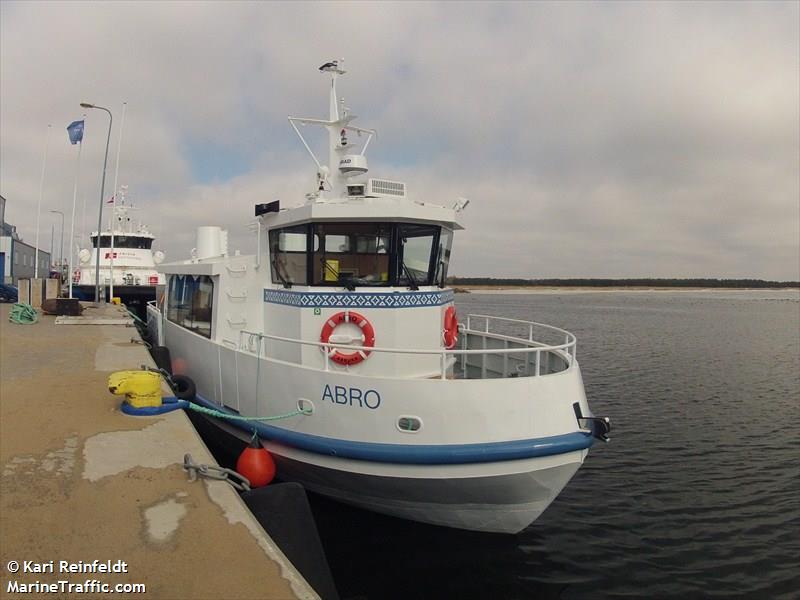 abro (Passenger ship) - IMO , MMSI 276808000, Call Sign ESKA under the flag of Estonia