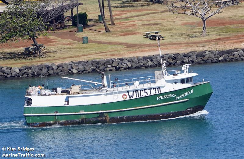 princess jasmine 2 (Fishing vessel) - IMO , MMSI 367045620, Call Sign WDC5730 under the flag of United States (USA)