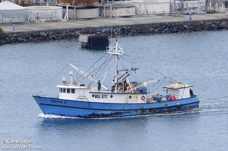 seeker ii (Fishing vessel) - IMO , MMSI 367137680, Call Sign WDD3892 under the flag of United States (USA)