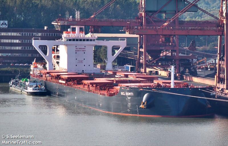 gcl gomti (Bulk Carrier) - IMO 9939943, MMSI 563193100, Call Sign 9V8469 under the flag of Singapore