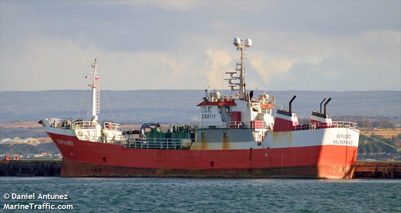 seifjord (Fish Carrier) - IMO 9052575, MMSI 725014700, Call Sign CB8777 under the flag of Chile