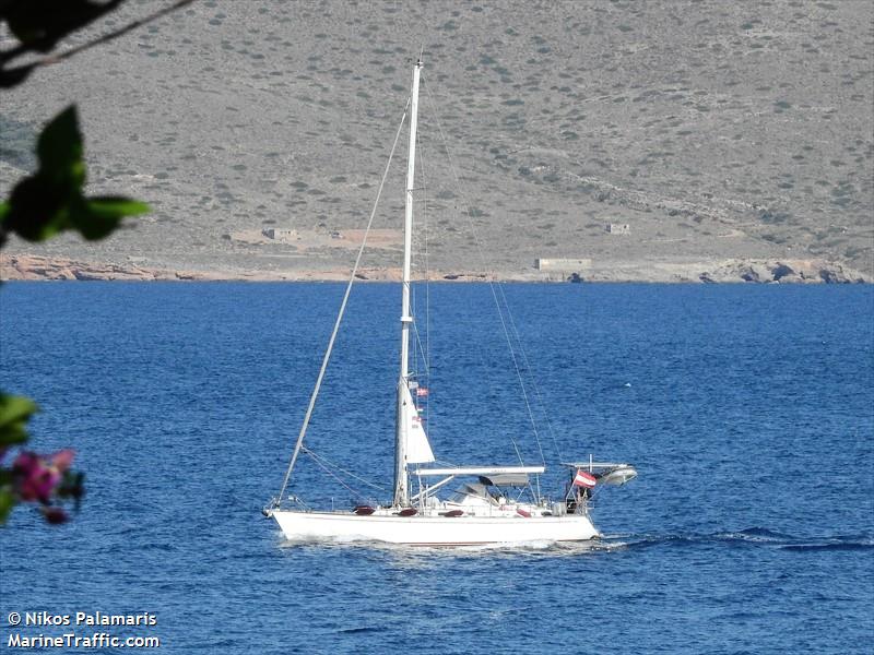 freya (Sailing vessel) - IMO , MMSI 203248150 under the flag of Austria