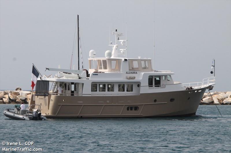 aldabra (Sailing vessel) - IMO , MMSI 228416000, Call Sign FGA2662 under the flag of France