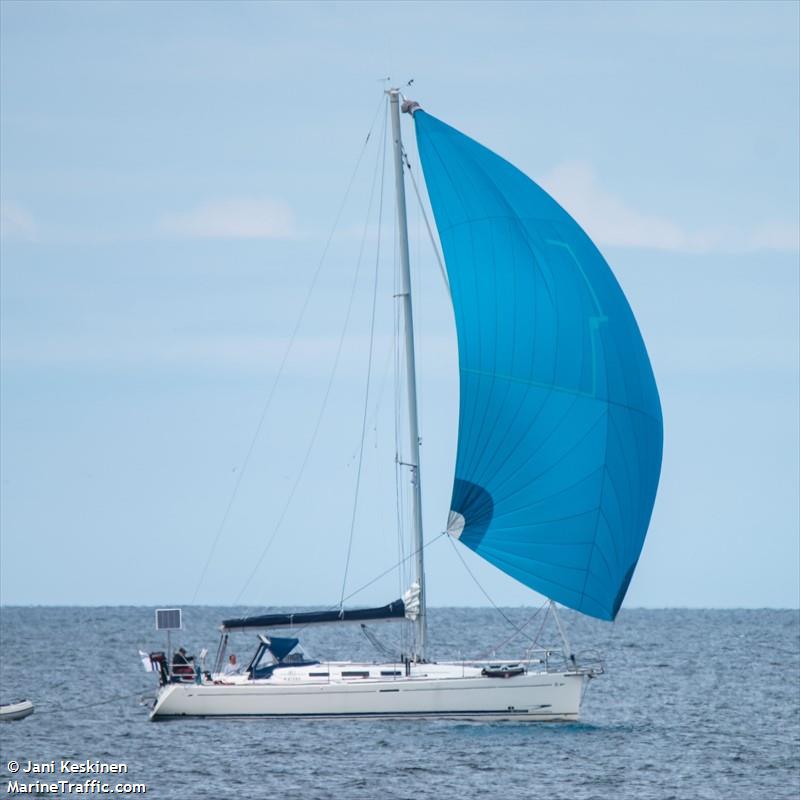 celeste (Sailing vessel) - IMO , MMSI 230169260, Call Sign OG9667 under the flag of Finland