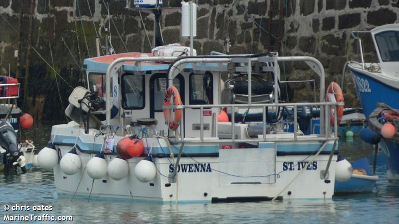 sowenna (Fishing vessel) - IMO , MMSI 232030156, Call Sign MIDI4 under the flag of United Kingdom (UK)
