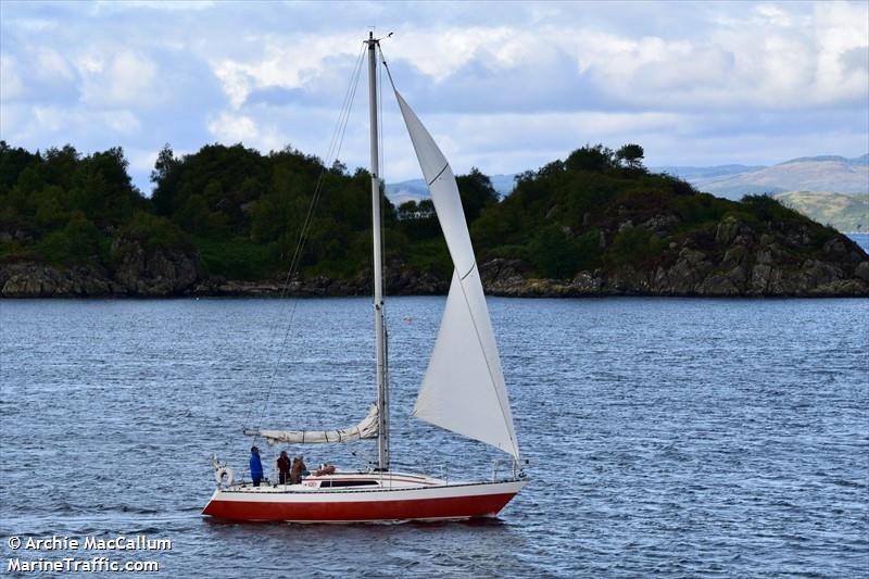 poppy (Sailing vessel) - IMO , MMSI 235019609, Call Sign MFNS5 under the flag of United Kingdom (UK)