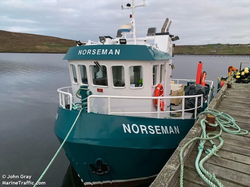 norseman (Cargo ship) - IMO , MMSI 235089537, Call Sign MVLD7 under the flag of United Kingdom (UK)