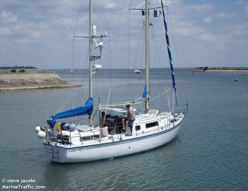 beryl grey (Sailing vessel) - IMO , MMSI 235097911, Call Sign MZEM5 under the flag of United Kingdom (UK)