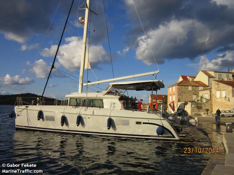 manta ray (Sailing vessel) - IMO , MMSI 238512040, Call Sign 9AA8763 under the flag of Croatia