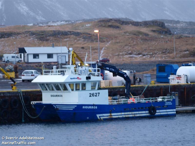 kjoi (Fishing vessel) - IMO , MMSI 251169640, Call Sign 2627 under the flag of Iceland