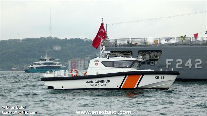 kb 18 (Military ops) - IMO , MMSI 271030192 under the flag of Turkey