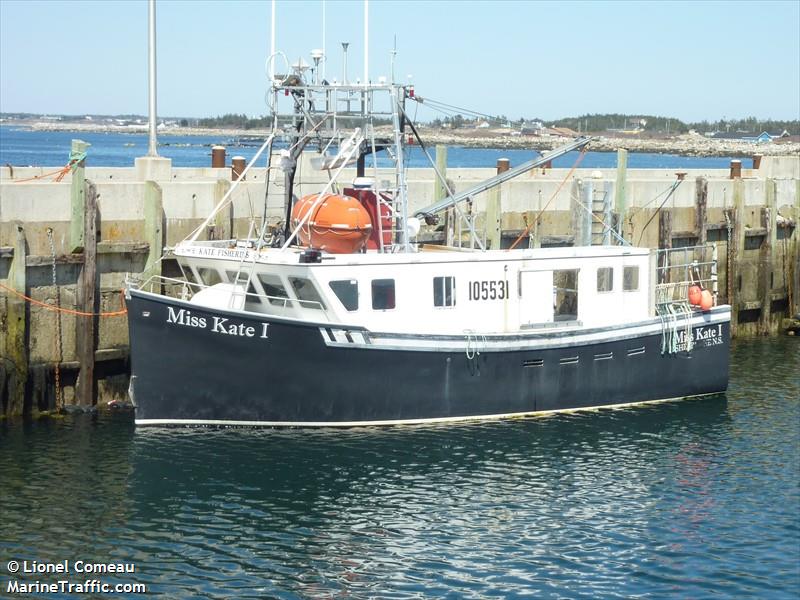 atlantic triumph (Fishing vessel) - IMO , MMSI 316005581 under the flag of Canada