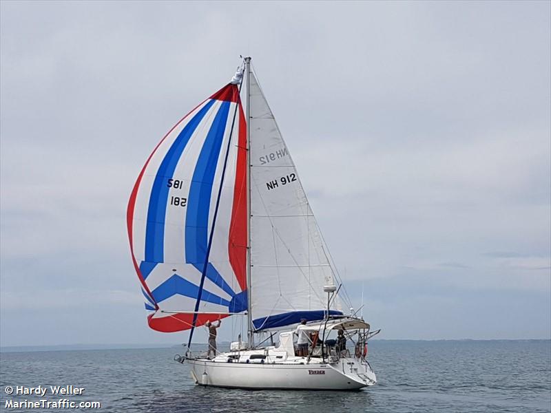 yonder (Sailing vessel) - IMO , MMSI 503464500, Call Sign YONDER under the flag of Australia