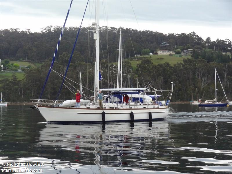 tanua (Sailing vessel) - IMO , MMSI 503708200, Call Sign VHNH under the flag of Australia