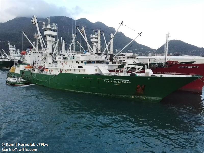 playa de anzoras (Fishing Vessel) - IMO 9176917, MMSI 664572000, Call Sign S7IJ under the flag of Seychelles