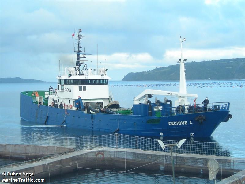 cacique i (Fish Carrier) - IMO 8966080, MMSI 725000930, Call Sign CB5402 under the flag of Chile
