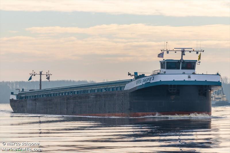 river drone 3 (Cargo ship) - IMO , MMSI 205558392 under the flag of Belgium