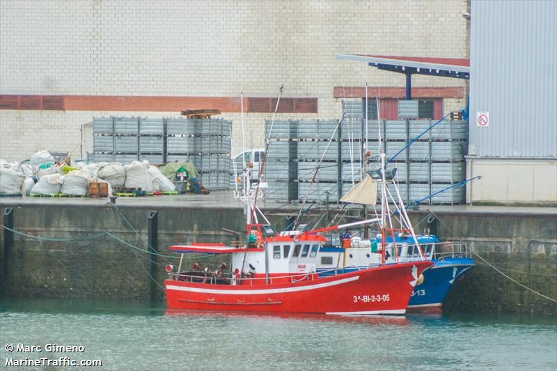 madari (Fishing vessel) - IMO , MMSI 224181160 under the flag of Spain