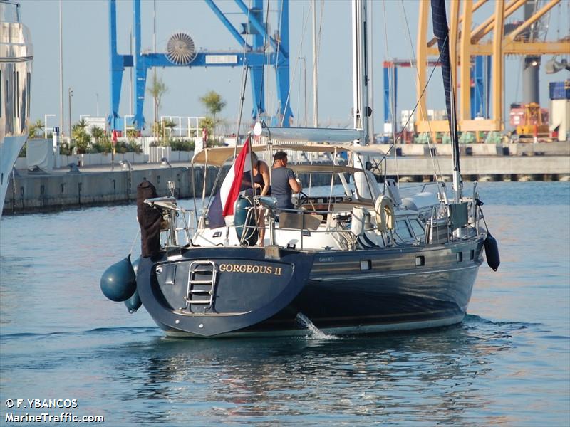 gorgeous ii (Sailing vessel) - IMO , MMSI 244604660, Call Sign PG2362 under the flag of Netherlands