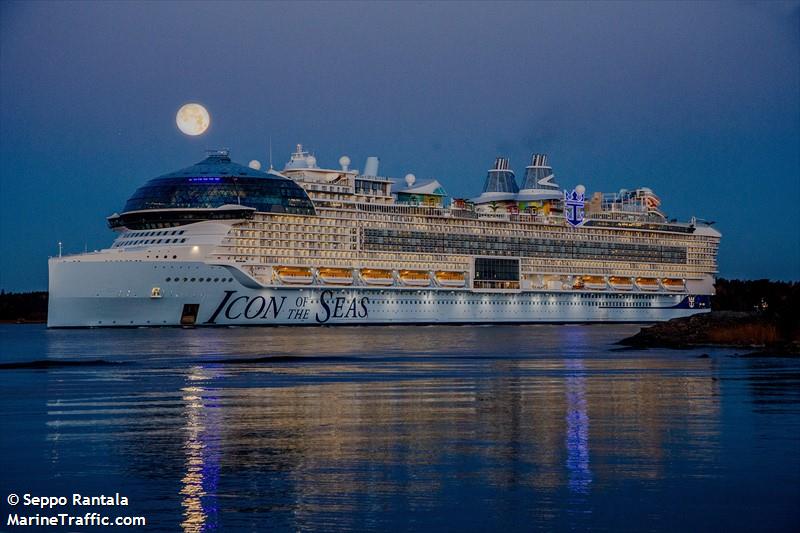 icon of the seas (Passenger (Cruise) Ship) - IMO 9829930, MMSI 311001178, Call Sign C6FU5 under the flag of Bahamas