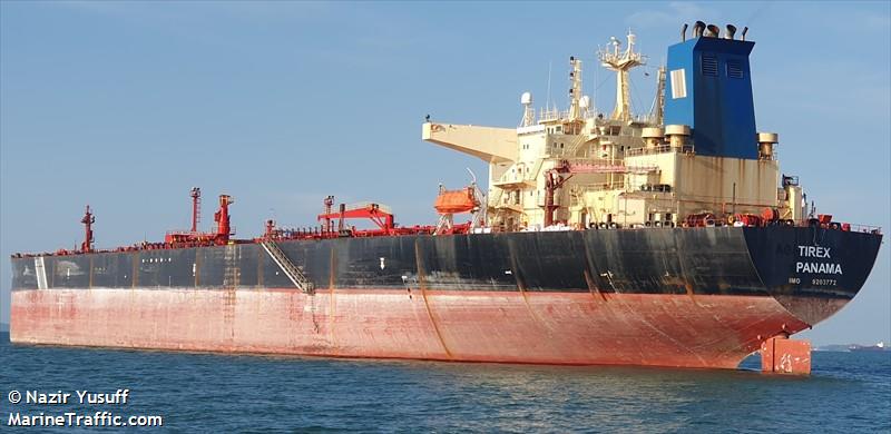 tirex (Crude Oil Tanker) - IMO 9203772, MMSI 352002811, Call Sign 3E5098 under the flag of Panama