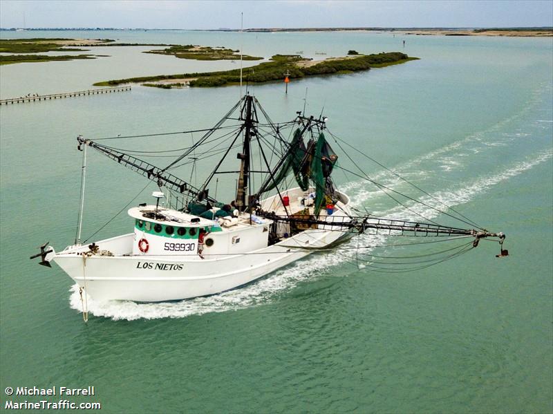 los nietos (Fishing vessel) - IMO , MMSI 367184790, Call Sign WDD7316 under the flag of United States (USA)