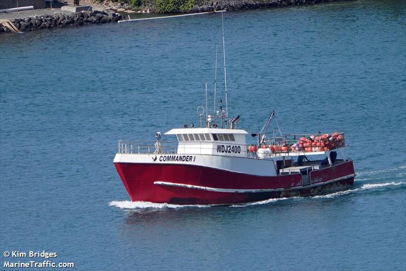 commander 1 (Fishing vessel) - IMO , MMSI 367758020, Call Sign WDJ2400 under the flag of United States (USA)