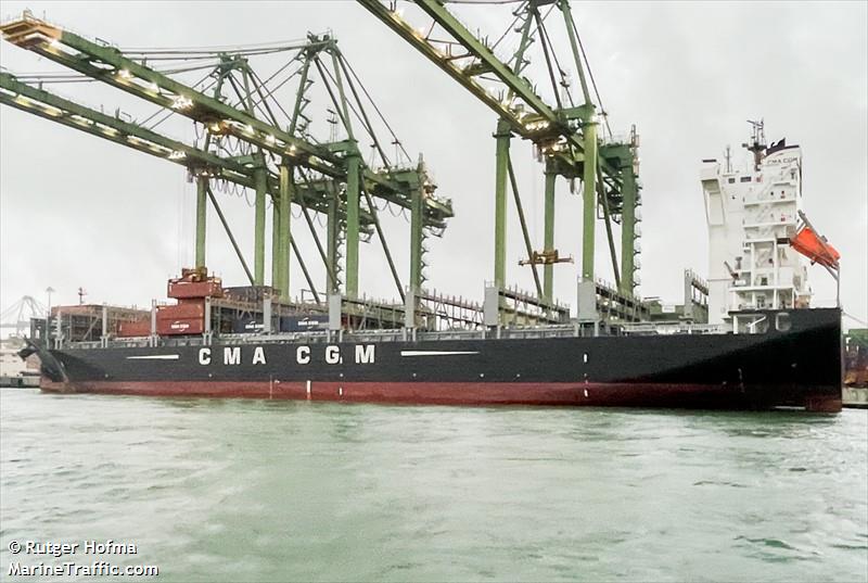 cnc panther (Container Ship) - IMO 9945344, MMSI 563193600, Call Sign 9V7923 under the flag of Singapore