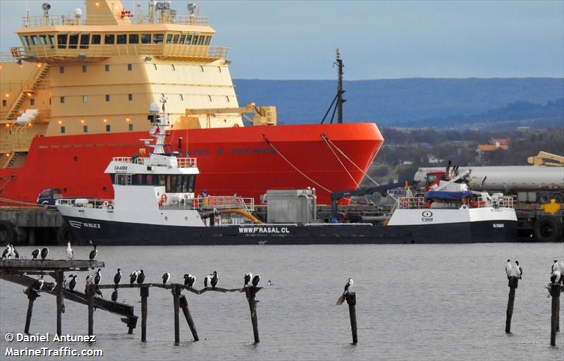 rio dulce ii (Fish Carrier) - IMO 9139543, MMSI 725000983, Call Sign CA4088 under the flag of Chile