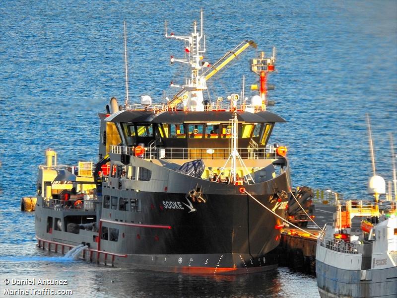 sooke (Fish Carrier) - IMO 9912878, MMSI 725003948, Call Sign CA8485 under the flag of Chile