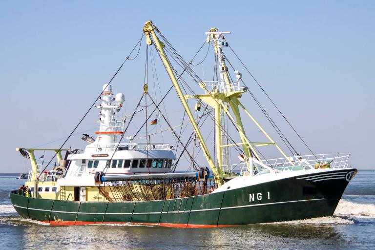 jurie van den berg (Fishing Vessel) - IMO 7904803, MMSI 211270480, Call Sign DCDW under the flag of Germany