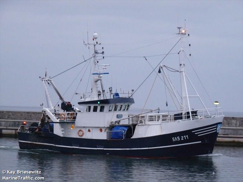 antares (Fishing Vessel) - IMO 8429070, MMSI 211314800, Call Sign DJRM under the flag of Germany