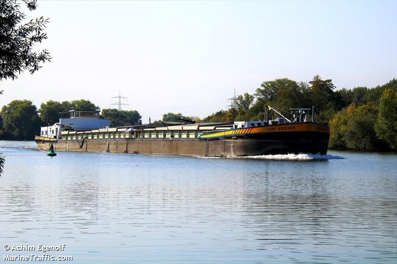 lore krieger (Cargo ship) - IMO , MMSI 211476680, Call Sign DA5998 under the flag of Germany