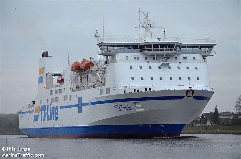 nils dacke (Passenger/Ro-Ro Cargo Ship) - IMO 9087465, MMSI 212499000, Call Sign 5BEU4 under the flag of Cyprus