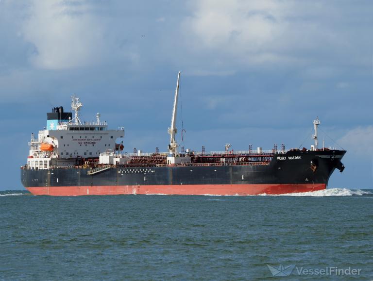 henry maersk (Chemical/Oil Products Tanker) - IMO 9399351, MMSI 219280000, Call Sign OYYC2 under the flag of Denmark