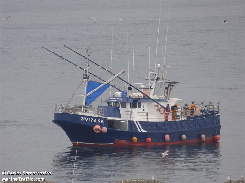 lusitania primero (Fishing vessel) - IMO , MMSI 224021820, Call Sign EA 5219 under the flag of Spain