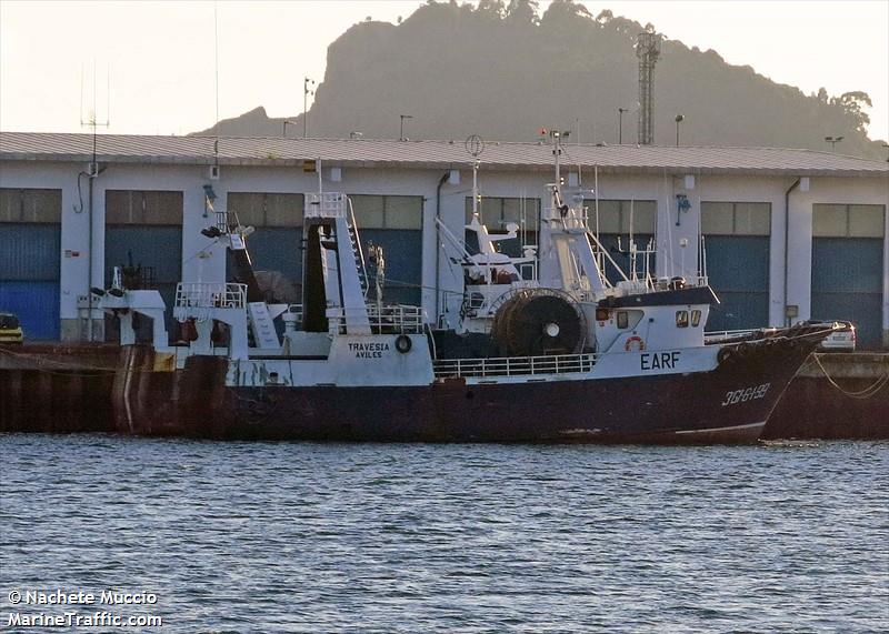 travesia (Fishing vessel) - IMO , MMSI 224205420, Call Sign EARF under the flag of Spain