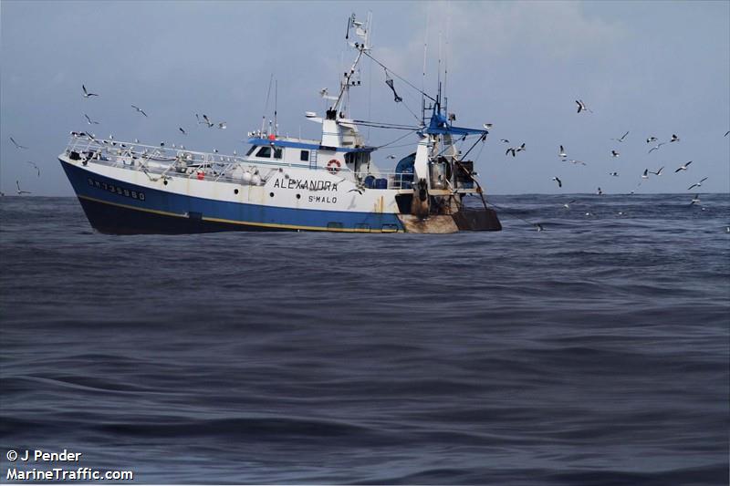 fv alexandra (Fishing Vessel) - IMO 8873881, MMSI 227358000, Call Sign FVRM under the flag of France