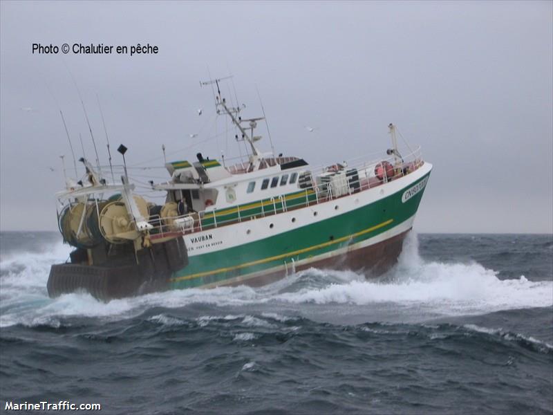 fv vauban (Fishing vessel) - IMO , MMSI 227414000, Call Sign FQVC under the flag of France