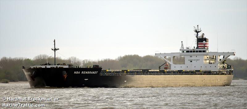 nba rembrandt (Bulk Carrier) - IMO 9644500, MMSI 229264000, Call Sign 9HA3182 under the flag of Malta