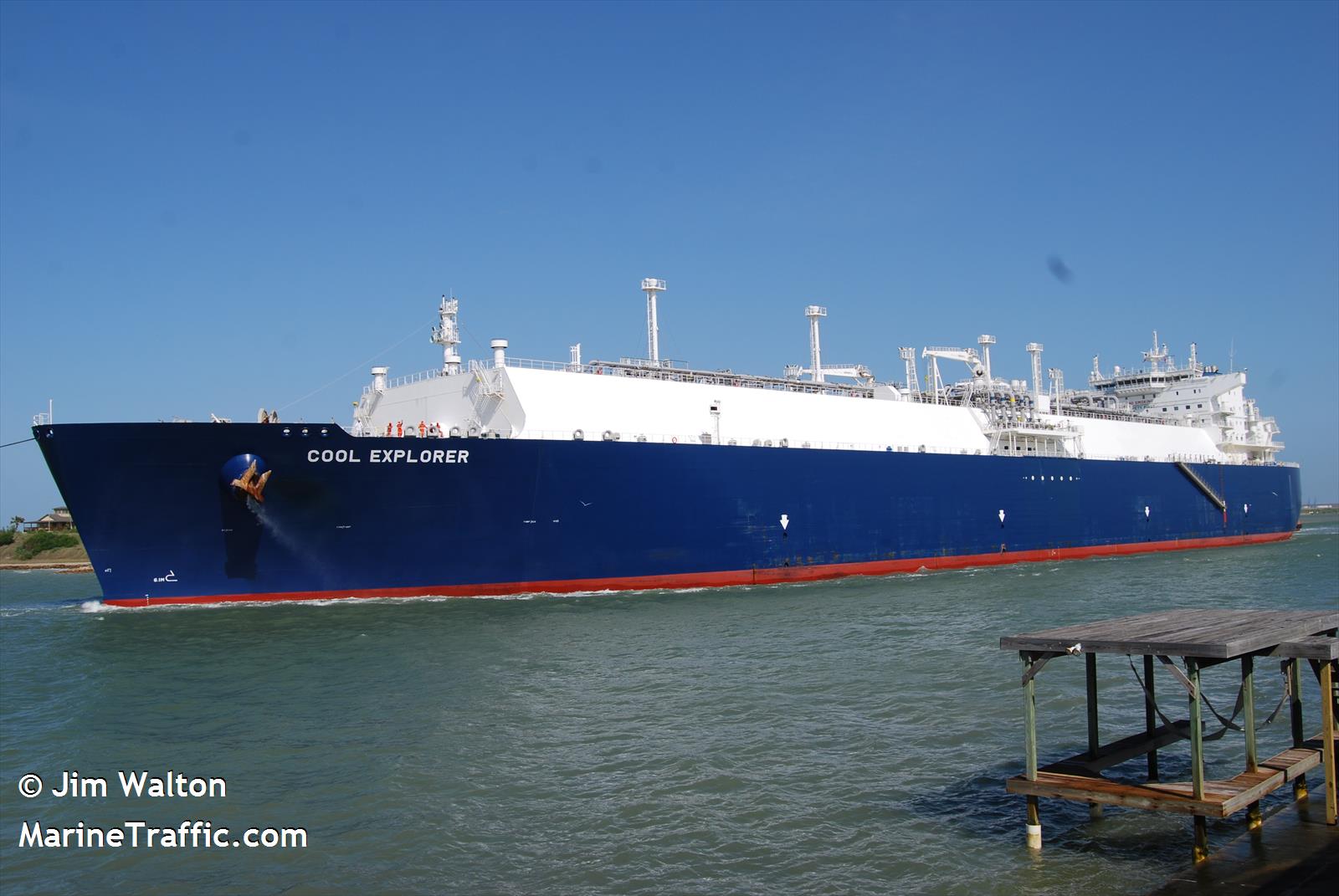 cool explorer (LNG Tanker) - IMO 9640023, MMSI 229796000, Call Sign 9HA3616 under the flag of Malta