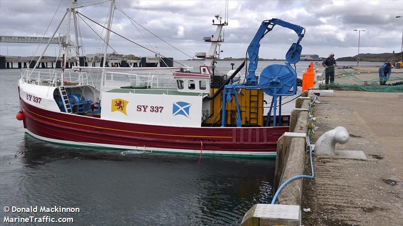 comrade (Fishing vessel) - IMO , MMSI 232004952, Call Sign MWVB under the flag of United Kingdom (UK)