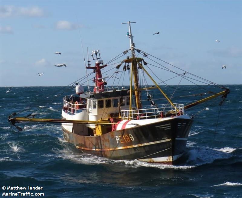 algrie pz199 (Fishing Vessel) - IMO 8662153, MMSI 232005650, Call Sign 2NYC under the flag of United Kingdom (UK)