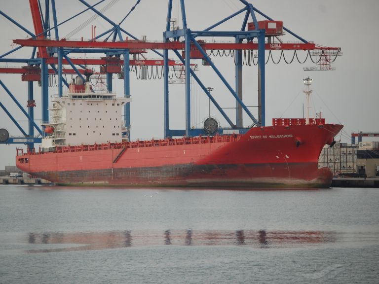 spirit of melbourne (Container Ship) - IMO 9362413, MMSI 232013521, Call Sign MCMB2 under the flag of United Kingdom (UK)