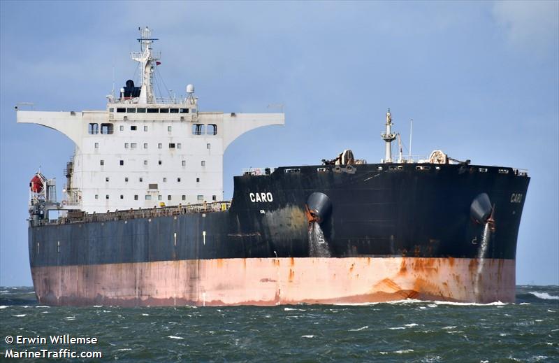 caro (Bulk Carrier) - IMO 9446879, MMSI 232027948, Call Sign MHLE9 under the flag of United Kingdom (UK)