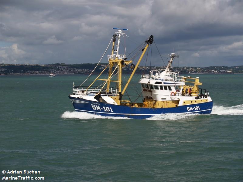 mfv karen n pz10 (Fishing vessel) - IMO , MMSI 235054161, Call Sign MREP7 under the flag of United Kingdom (UK)
