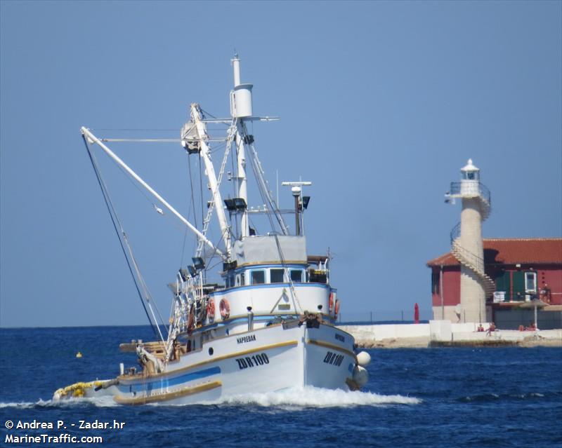 napredak (Fishing vessel) - IMO , MMSI 238613210, Call Sign 9A4838 under the flag of Croatia