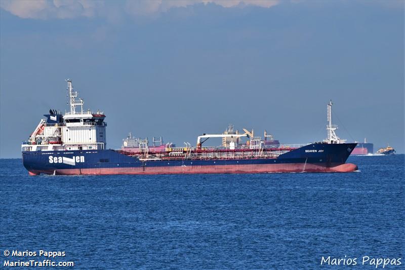 seaven joy (Chemical/Oil Products Tanker) - IMO 9539949, MMSI 241523000, Call Sign SVCQ8 under the flag of Greece