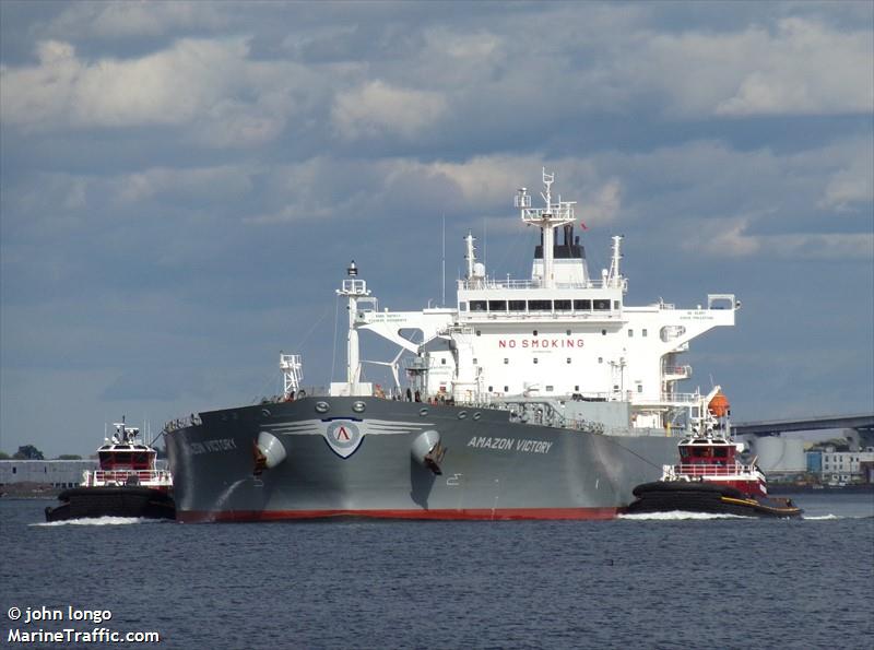 amazon victory (Crude Oil Tanker) - IMO 9660358, MMSI 241650000, Call Sign SVDE2 under the flag of Greece
